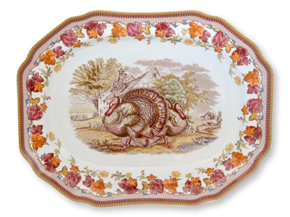 Large Spode for Williams Sonoma Turkey Platter