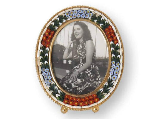 Italian Micro Mosaic Picture Frame