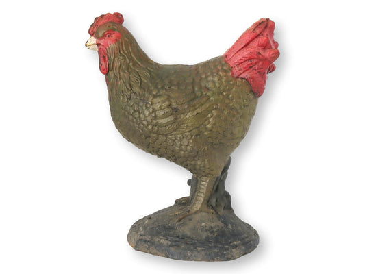 Antique Cast Iron Hen Doorstop