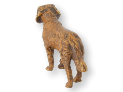 Antique Vienna Bronze Setter Dog