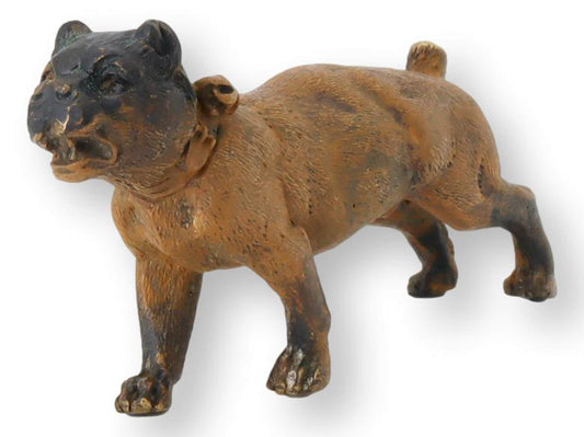 Antique Vienna Bronze Bulldog