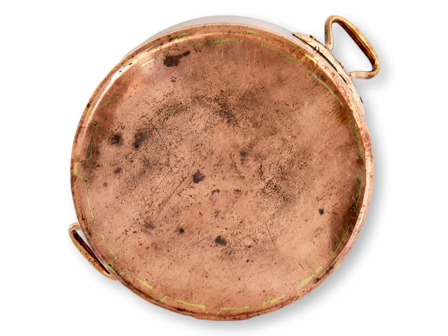 Large Antique Copper Boiling Pot