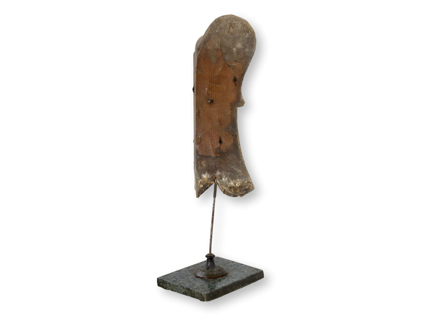 Fragment of 17th-C Angel Wing on Stand