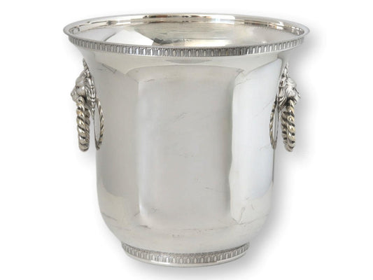 French Silver-Plate Champagne Bucket